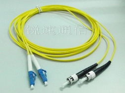 SC光纤跳线的原理、特点与应用